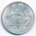 Belgium, 50 francs, 1948–1954