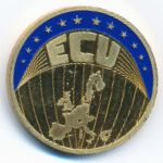 Европа., 1 экю (2001 г.)