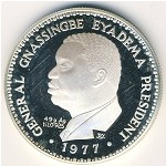 Togo, 10000 francs, 1977