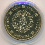 Гибралтар., 20 евроцентов (2003 г.)