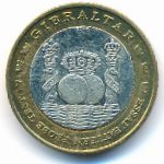 Гибралтар., 1 евро (2004 г.)