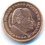 Vatican City, 2 euro cent, 2002