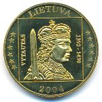 Литва., 5 евро (2004 г.)