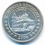 Словакия., 10 евроцентов (2004 г.)