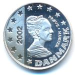 Дания., 10 евроцентов (2002 г.)