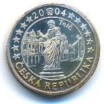 Чехия., 1 евроцент (2004 г.)