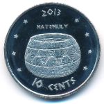 Индейская резервация Ла-Поста., 10 центов (2013 г.)