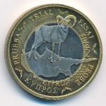 Кипр., 1 евро (2003–2004 г.)