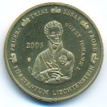 Лихтенштейн., 50 евроцентов (2005 г.)