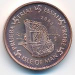 Остров Мэн., 2 евроцента (2003 г.)