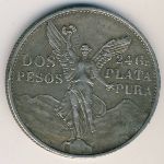 Мексика, 2 песо (1921 г.)