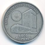 Venezuela, 6000 bolivares, 1999