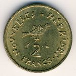 Новые Гебриды, 2 франка (1970 г.)
