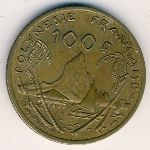 Французская Полинезия, 100 франков (1976–2005 г.)