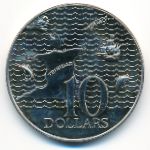 Тринидад и Тобаго, 10 долларов (1978 г.)
