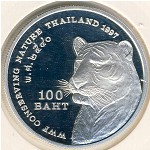 Thailand, 100 baht, 1997
