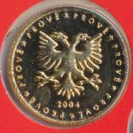 Албания., 50 евроцентов (2004 г.)