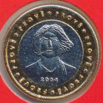 Албания., 1 евро (2004 г.)