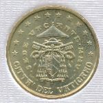 Vatican City, 10 euro cent, 2005