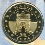 Мальта., 50 евроцентов (2004 г.)