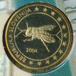Словения., 10 евроцентов (2004 г.)