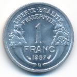 France, 1 franc, 1945–1958