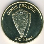 Остров Клиппертон, 100 франков (2011 г.)
