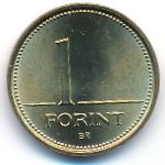 Hungary, 1 forint, 1992–2008