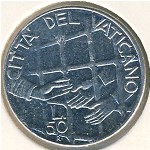 Vatican City, 50 lire, 1994