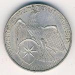 Weimar Republic, 3 reichsmark, 1929