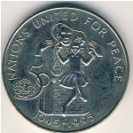 Uganda, 2000 shillings, 1995