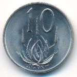 ЮАР, 10 центов (1970–1989 г.)