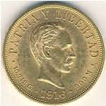 Cuba, 10 pesos, 1915–1916