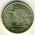 Uruguay, 1 peso, 2011–2019