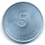 Cuba, 5 centavos, 1988