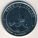 Uganda, 100 shillings, 2004