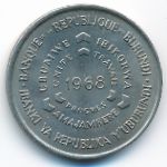 Burundi, 10 francs, 1968–1971