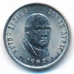 South Africa, 5 cents, 1982