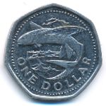 Barbados, 1 доллар, 