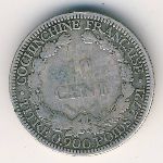 French Cochin China, 10 cents, 1879–1885