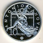 Италия, 10 евро (2007 г.)