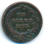 Италия, 1 сольдо (1777 г.)