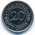 Mauritius, 20 центов, 
