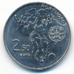 Portugal, 2,5 евро, 