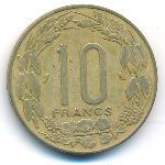 Камерун, 10 франков (1965 г.)