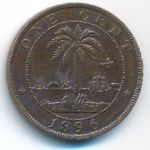Liberia, 1 цент (1896 г.)