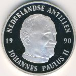 Антильские острова, 25 гульденов (1990 г.)
