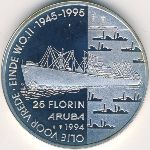 Аруба, 25 флоринов (1994 г.)