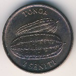 Tonga, 2 seniti, 1975–1979
