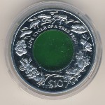 Виргинские острова, 10 долларов (2011 г.)
